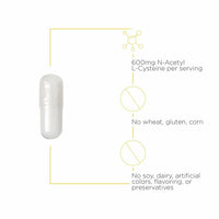 Thumbnail for Integrative Therapeutics NAC - Antioxidant Support Supplement for Respiratory & Lung Function* - Gluten-Free & Dairy-Free - 60 Capsules (60 Servings)