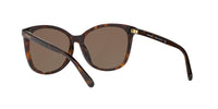 Thumbnail for Coach HC8271U Universal Fit Sunglasses, Dark Tortoise/Dark Brown, 57 mm
