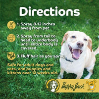 Thumbnail for Happy Jack DD-33 (EPARN 2781-41) Flea and Tick Spray for Dog and Cat, Flea Treatment & Control, Water-Based Formula Kills Fleas & Ticks Effectively Yet Gentle on Skin & Hair, 16 oz