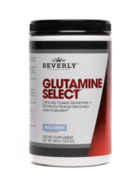 Thumbnail for Beverly International Glutamine Select, 60 Servings. Clinically Dosed L-Glutamine and Amino Acid Formula for Lean Muscle and Recovery. Sugar-Free Powder. BCAA’s.