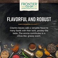 Thumbnail for Frontier Co-op Organic Cilantro Leaf, Cut and Sifted, 1lb Bulk Bag - Dried Cilantro Seasoning - Perfect for Tea, Soups, Sauces, Salsa and More - Kosher