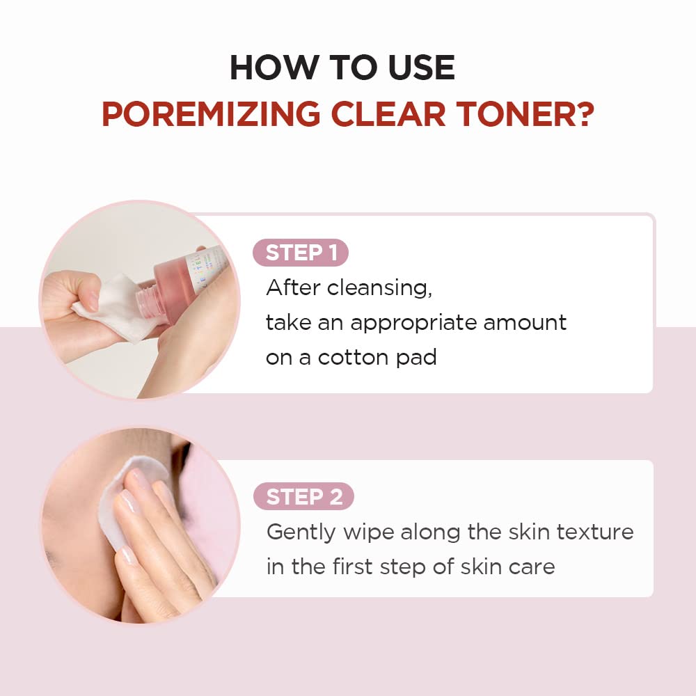 SKIN1004 Madagascar Centella Poremizing Clear Toner 7.1 fl.oz, 210ml for Keratin Plug and Sensitive Skin