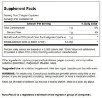 Thumbnail for Swanson Prebiotic + Probiotic Fiber - Natural Supplement Promoting Digestive System & Immune Health Support - Aids Regularity & GI Tract Health - (60 Capsules, 500 Million CFU Each)