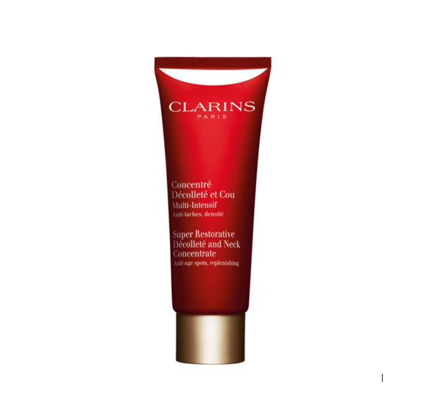 Clarins Super Restorative Décolleté and Neck Concentrate | Deeply Replenishing, Anti-Aging Cream For Mature Skin | Skin Texture Is Refined and Chest Creases Are Visibly Diminished After 4 Weeks*