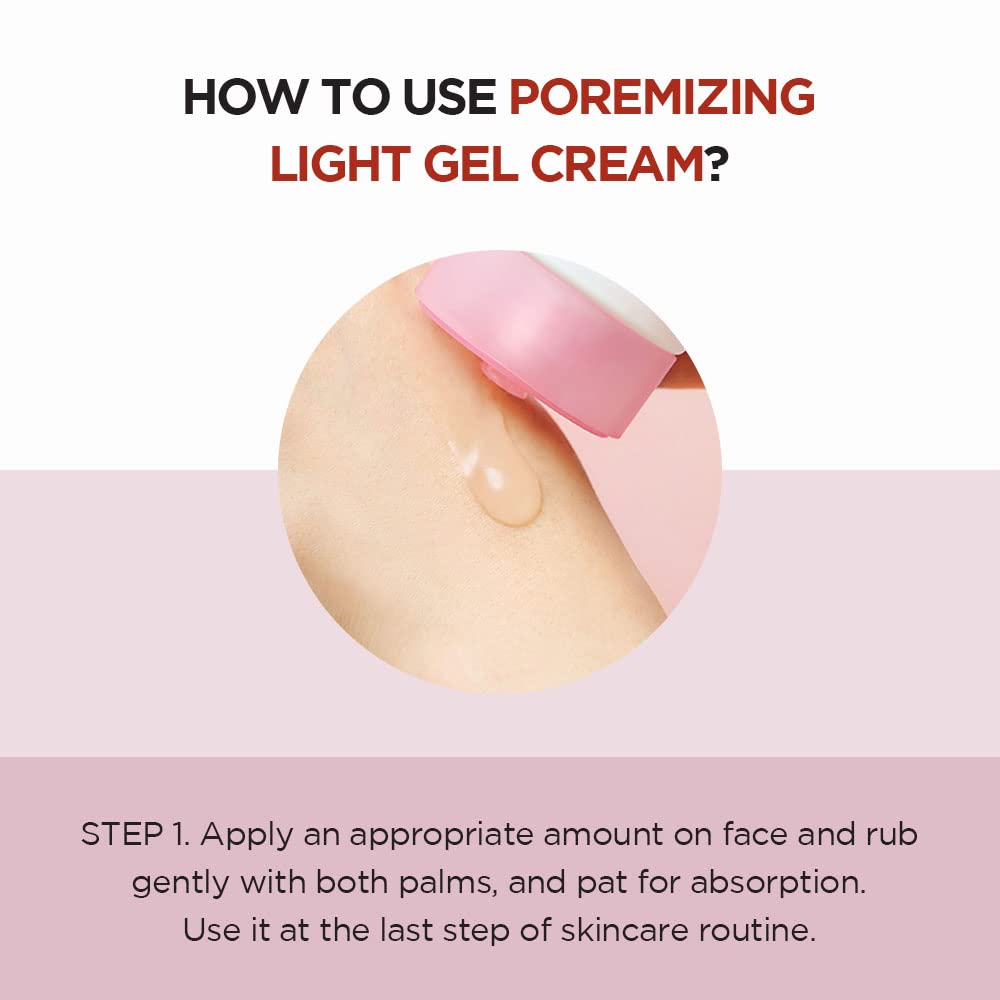 SKIN1004 Madagascar Centella Poremizing Light Gel Cream 2.53 fl.oz (75ml) | Tightens Pores | Soothes Irritated Skin