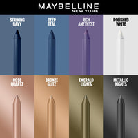 Thumbnail for MAYBELLINE New York Tattoo Studio Long-Lasting Sharpenable Eyeliner Pencil, Glide on Smooth Gel Pigments with 36 Hour Wear, Waterproof Rose Quartz 0.04 oz