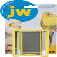 Thumbnail for JW Hall Of Mirrors Bird Toy,3.25'' length x 4.25'' width x 1.25'' depth