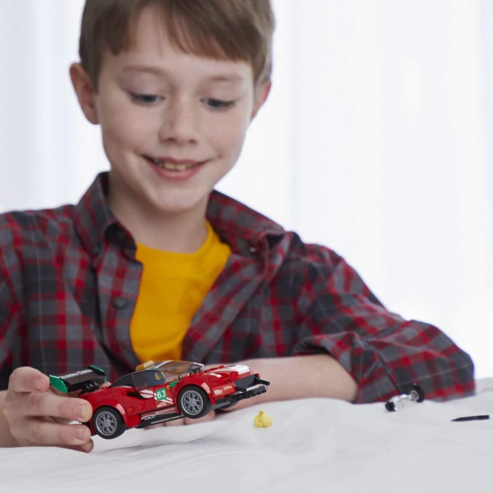LEGO Speed Champions Ferrari 488 GT3 “Scuderia Corsa” 75886 Building Kit (179 Pieces)