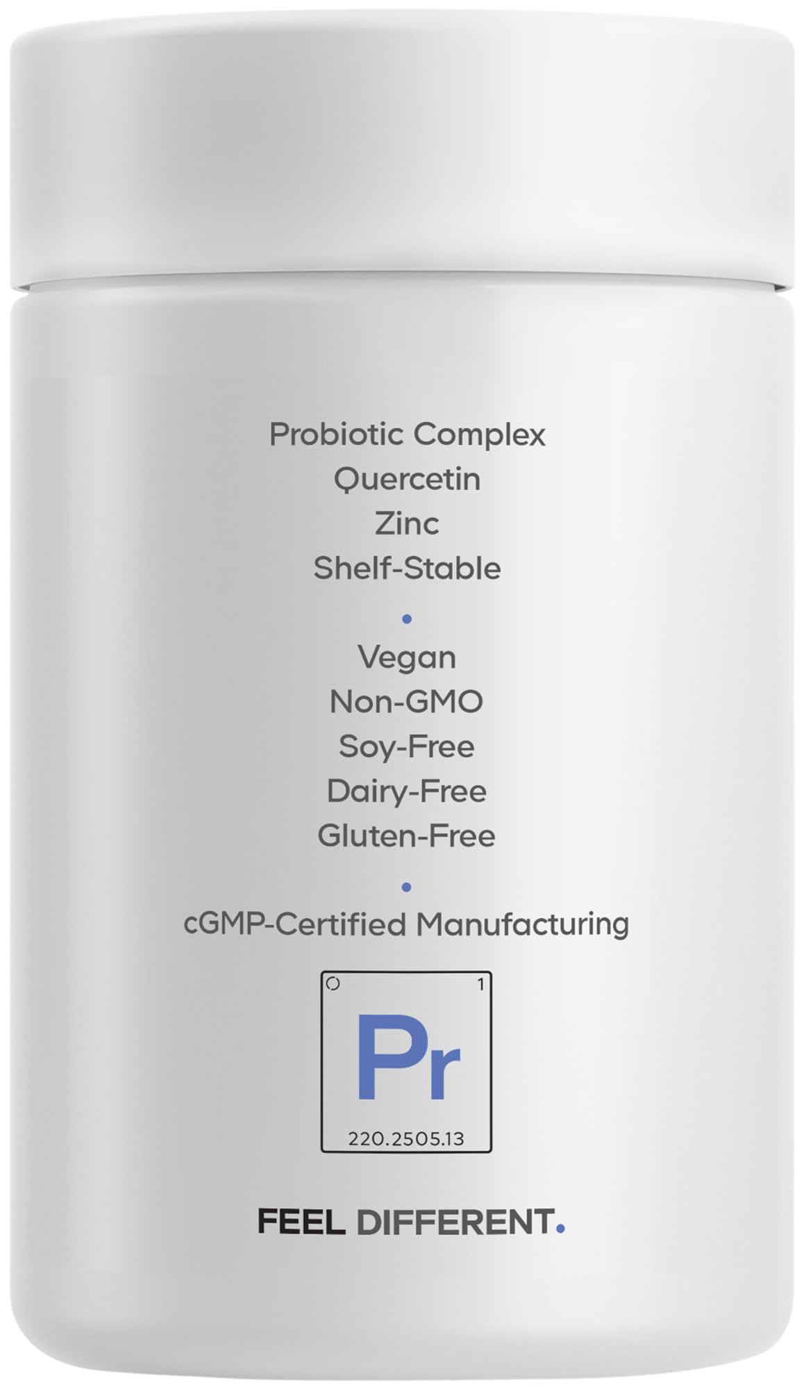 Codeage Probiotic+ 100 Billion CFU Supplement - 12-Strain Probiotic Blend, Organic Prebiotic Fiber, Postbiotics, Vitamin D3, Zinc Bisglycinate, Quercetin - for Men & Women - Non-GMO- 30 Capsules