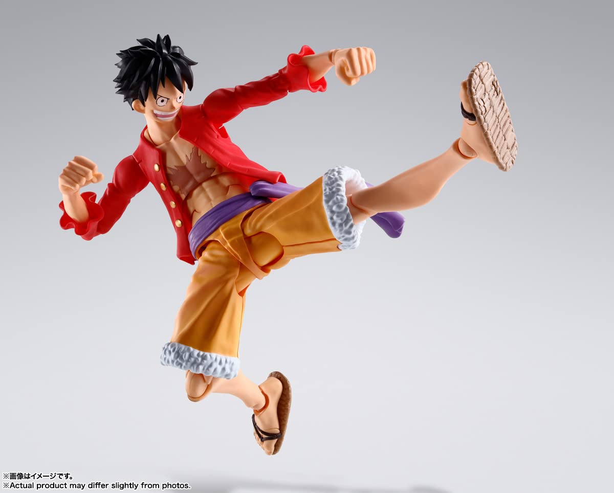 TAMASHII NATIONS - One Piece - Monkey D. Luffy -The Raid on Onigashima- S.H.Figuarts Action Figure