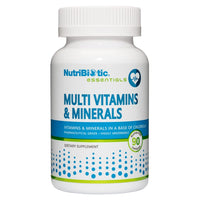 Thumbnail for NutriBiotic– Multi Vitamins & Minerals, 90 Ct Capsules (Formerly Hypoallergenic Multiple) | 72 Pure Trace Elements in a Base of Chlorella | Pharmaceutical-Grade & Highly Absorbable | Gluten Free