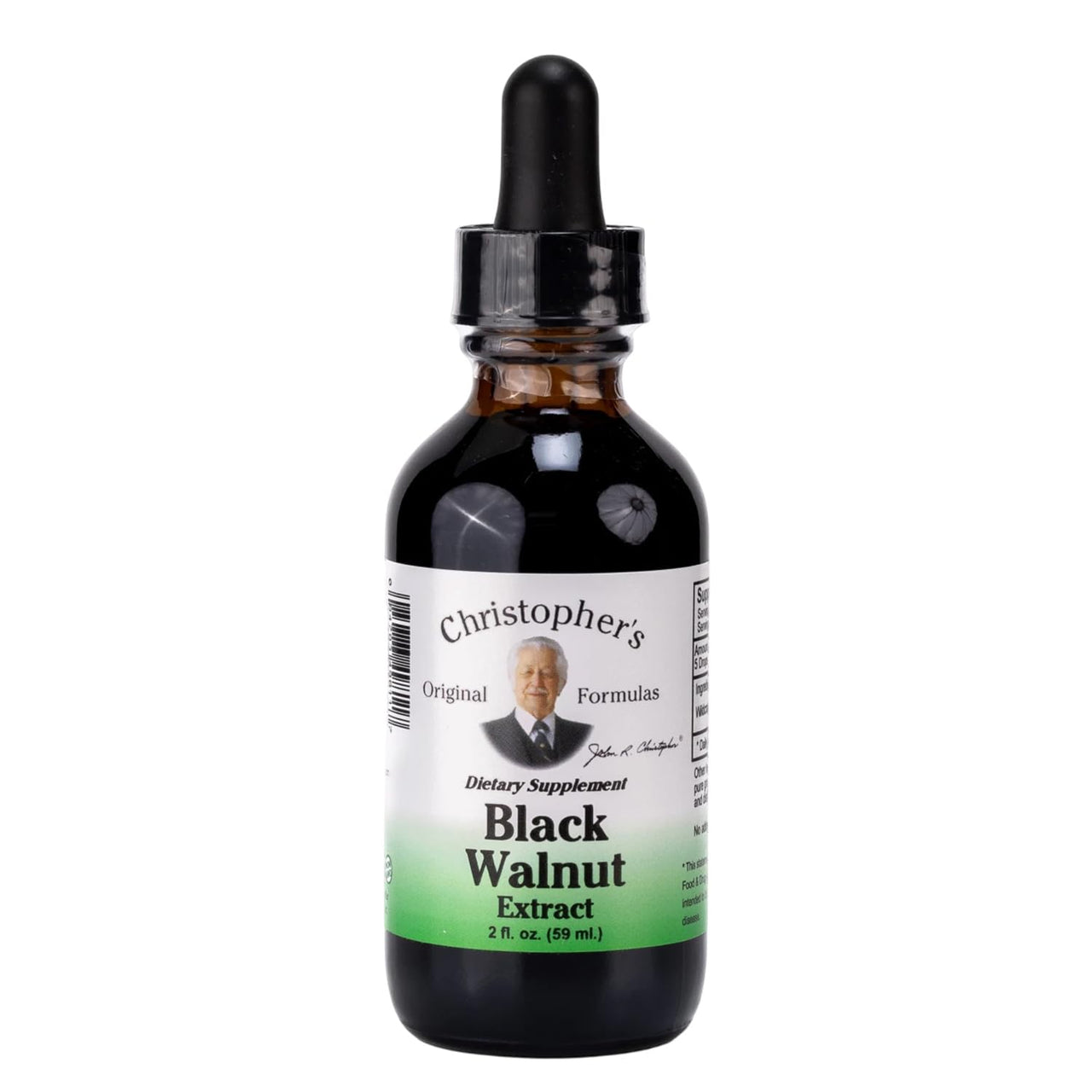 Christopher's Original Formulas Black Walnut Extract, Herbal Liquid Supplement, 2 oz