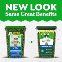 Thumbnail for Greenies Cat Treats, Veterinarian-Recommended Adult Natural Dental Cat Treats, Tempting Tuna Flavor, 21 oz. Tub