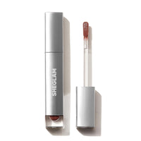Thumbnail for SHEGLAM Glaze Daze Lip Gloss Shiny Tinted Lip Gloss High Gloss Finish Plumping Lip Care Nourishing Not Easy to Fade Liquid Lip Cosmetics-Dark Peach