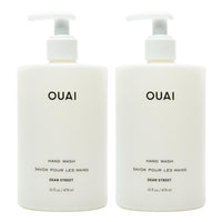 Thumbnail for OUAI Hand Wash Full Size - Liquid Hand Soap with Jojoba, Avocado, & Rose Hip Oil for Replenished Skin - Gentle Exfoliating Bathroom + Kitchen Hand Soap - (2 Pack, 16 Fl Oz Each)