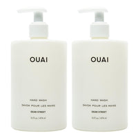 Thumbnail for OUAI Hand Wash Full Size, Dean Street - Liquid Hand Soap with Jojoba, Avocado, & Rose Hip Oil for Replenished Skin - Gentle Exfoliating Kitchen & Bathroom Soap - (2 Pack, 16 Fl Oz Each)
