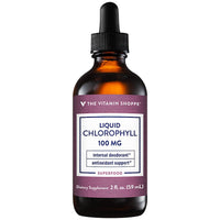 Thumbnail for The Vitamin Shoppe Liquid Chlorophyll 100mg Green Superfood That
