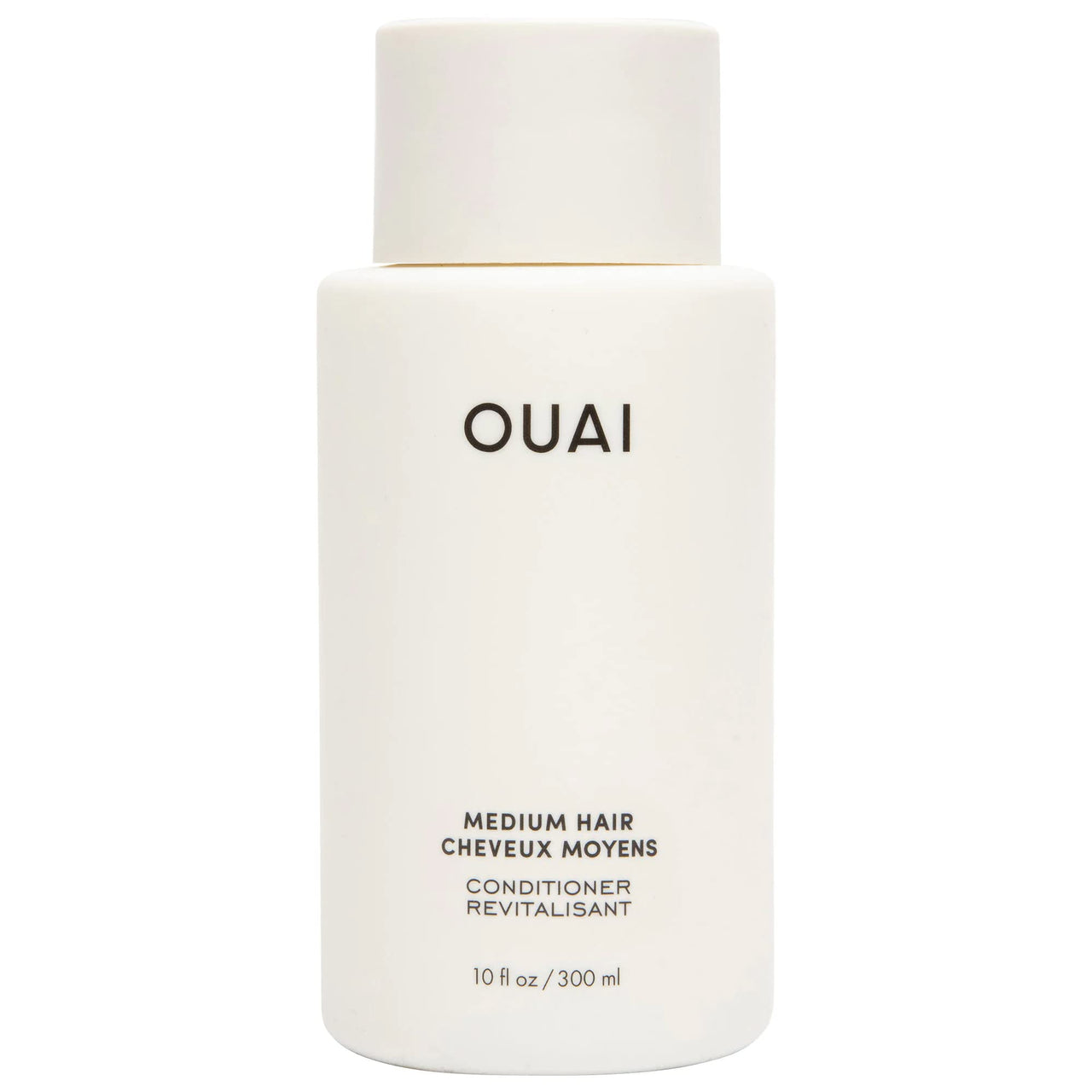 OUAI Medium Shampoo and Conditioner Set - Sulfate Free Shampoo and Conditioner for Medium Hair - Made with Keratin, Shea Butter & Avocado Oil - Free of Parabens & Phthalates (10 Fl Oz)