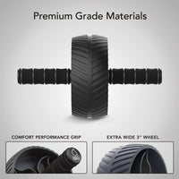 Thumbnail for Sports Research Ab Wheel Roller with Knee Pad | Sturdy 3