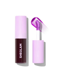 Thumbnail for SHEGLAM Jelly Wow Tinted Lip Oil Plumping Lip Gloss Natural -Baby Steps