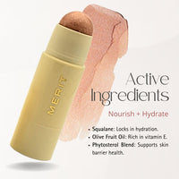 Thumbnail for MERIT Day Glow Dewy Highlighting Balm Bounce