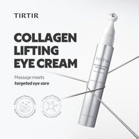 Thumbnail for TIRTIR Collagen Lifting Eye Cream - Roller Applicator, Wrinkle Spot Treatment, Revitalizing Moisturizer,Tightening Under Eye For Wrinkles,Fine Lines, Under Eye Bags, Lift Treatment For Men & Women