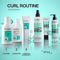 Thumbnail for Redken Hydrating Curl Cream - 72 Hour Curl Definition, Heat Protection up to 450°F, Hydrates & Reduces Frizz, With Squalane & Jojoba Oil