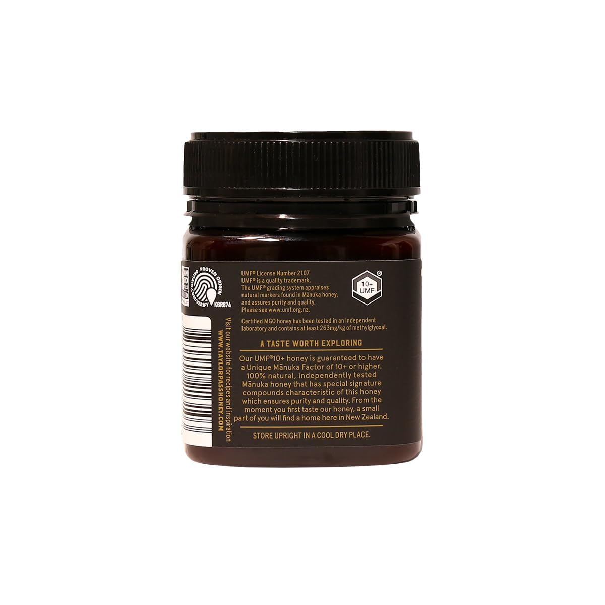Taylor Pass Honey Co Reserve Manuka Honey UMF 10+ MGO 263+ 8.83oz | NON GMO