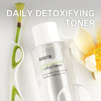 Thumbnail for ROVECTIN Calming Lotus Water Toner - pH4.7 Extra Soothing and Hydrating for Trouble Care | 40% Lotus Flower Extract for Purifying | Hyaluronic Acid, Alcohol-Free, Vegan, K-beauty(6.76 fl oz)
