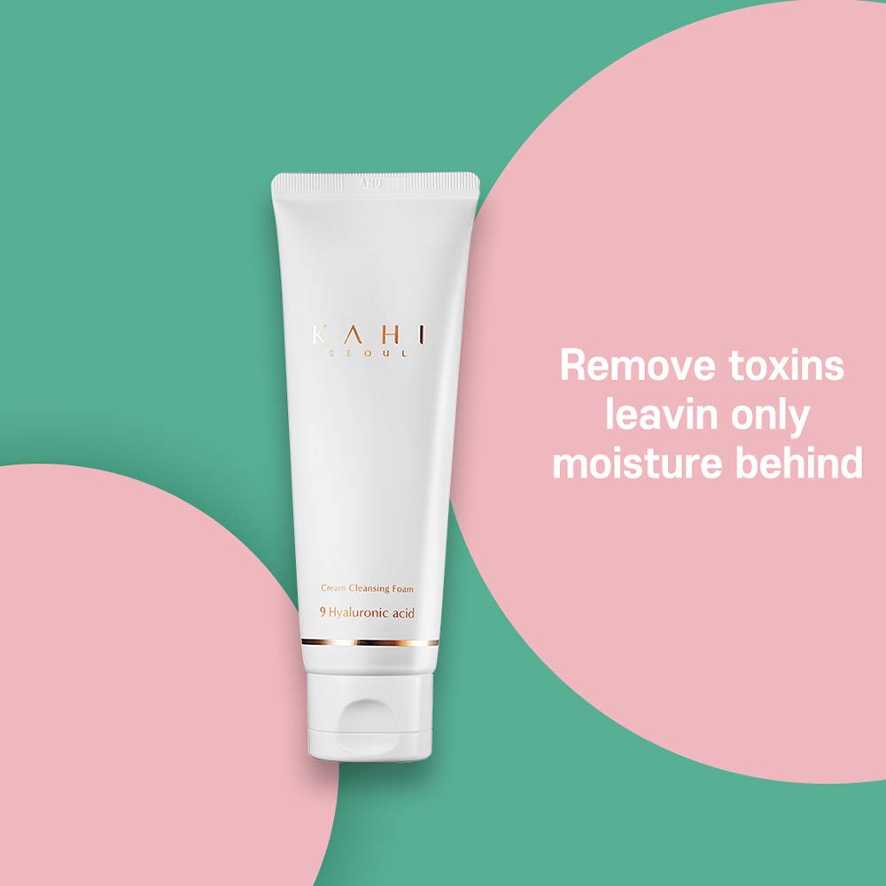 Kahi Cream Cleansing Foam for Unisex - 2.705 oz Cleansing