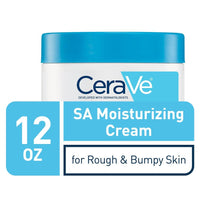 Thumbnail for CeraVe Moisturizing Cream with Salicylic Acid, Exfoliating Body Cream with Lactic & Hyaluronic Acid, Niacinamide, and Ceramides, Fragrance Free & Allergy Tested, 12 Ounce
