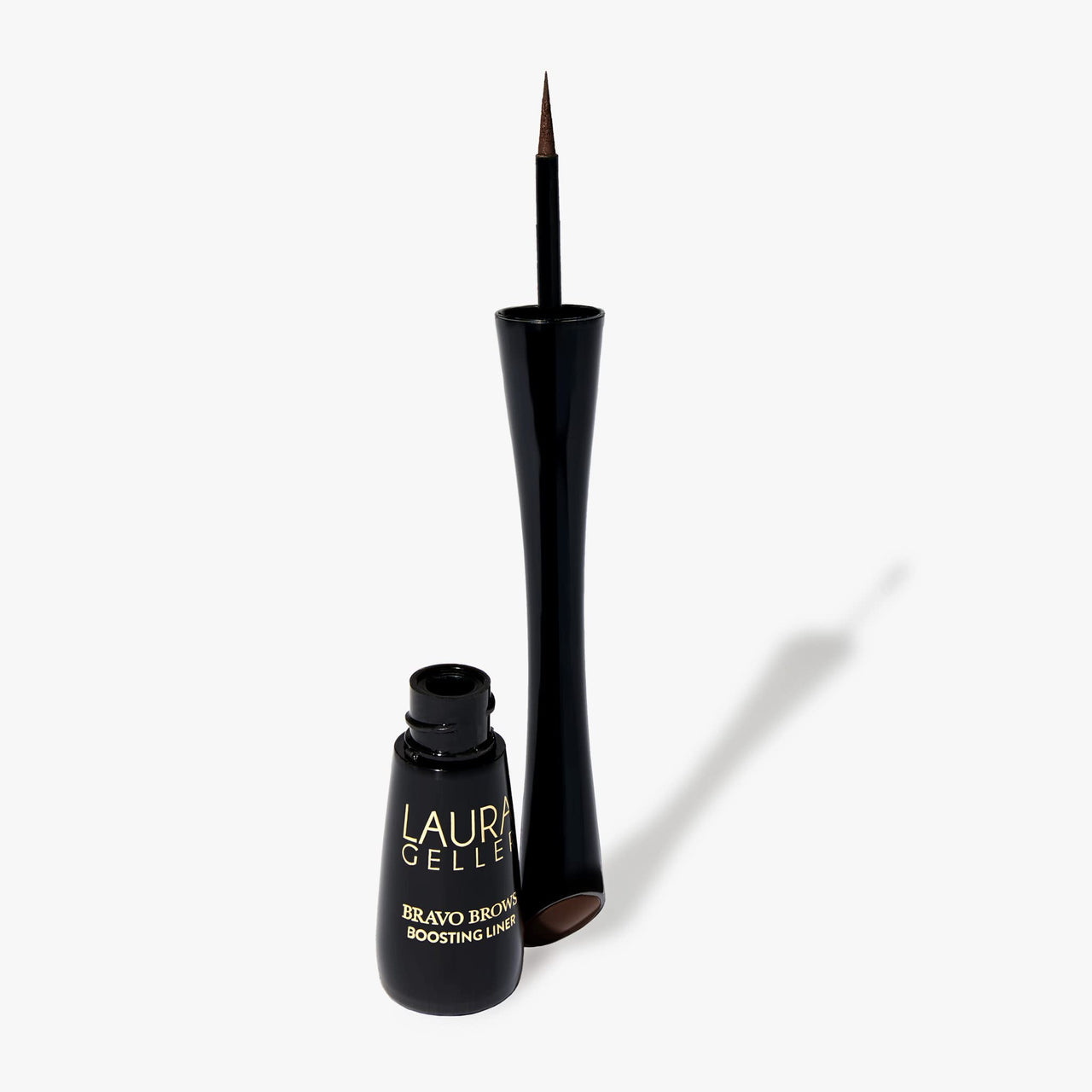 LAURA GELLER NEW YORK Bravo Brows Boosting Liner, Dark Brown