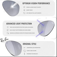Thumbnail for Ray-Ban RB0840S MEGA WAYFARER BIO-BASED Square Shaped Non-Polarized Sunglasses for Men & Women – Includes Official RAYBAN Eyewear Kit – Ideal Formal & Casual Wear Sunglasses – Dark Grey Lens