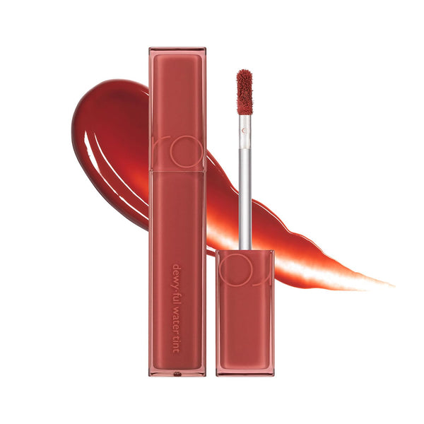 rom&nd DEWY·FUL WATER TINT 04 CHILI UP|Glossy|high pigment|moisturizing|non-sticky|Hydrated lips||colorful shades|High Shine|0.18oz