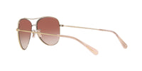 Thumbnail for Coach HC7079 Sunglasses, Light Gold/Rose Gold Gradient Mirrored, 58 mm