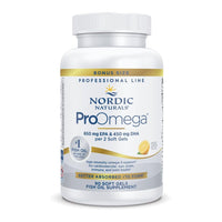 Thumbnail for Nordic Naturals ProOmega, Lemon Flavor - 90 Soft Gels - 1280 mg Omega-3 - High-Potency Fish Oil with EPA & DHA - Promotes Brain, Eye, Heart, & Immune Health - Non-GMO - 45 Servings