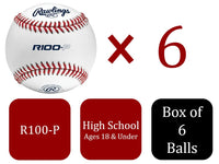 Thumbnail for Rawlings | RAISED SEAM Practice Baseballs | R100-P | High School/Youth | 6 Count