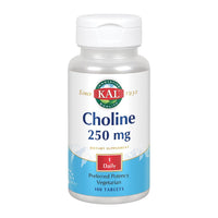Thumbnail for KAL Choline Tablets, 250 mg, 100 Count