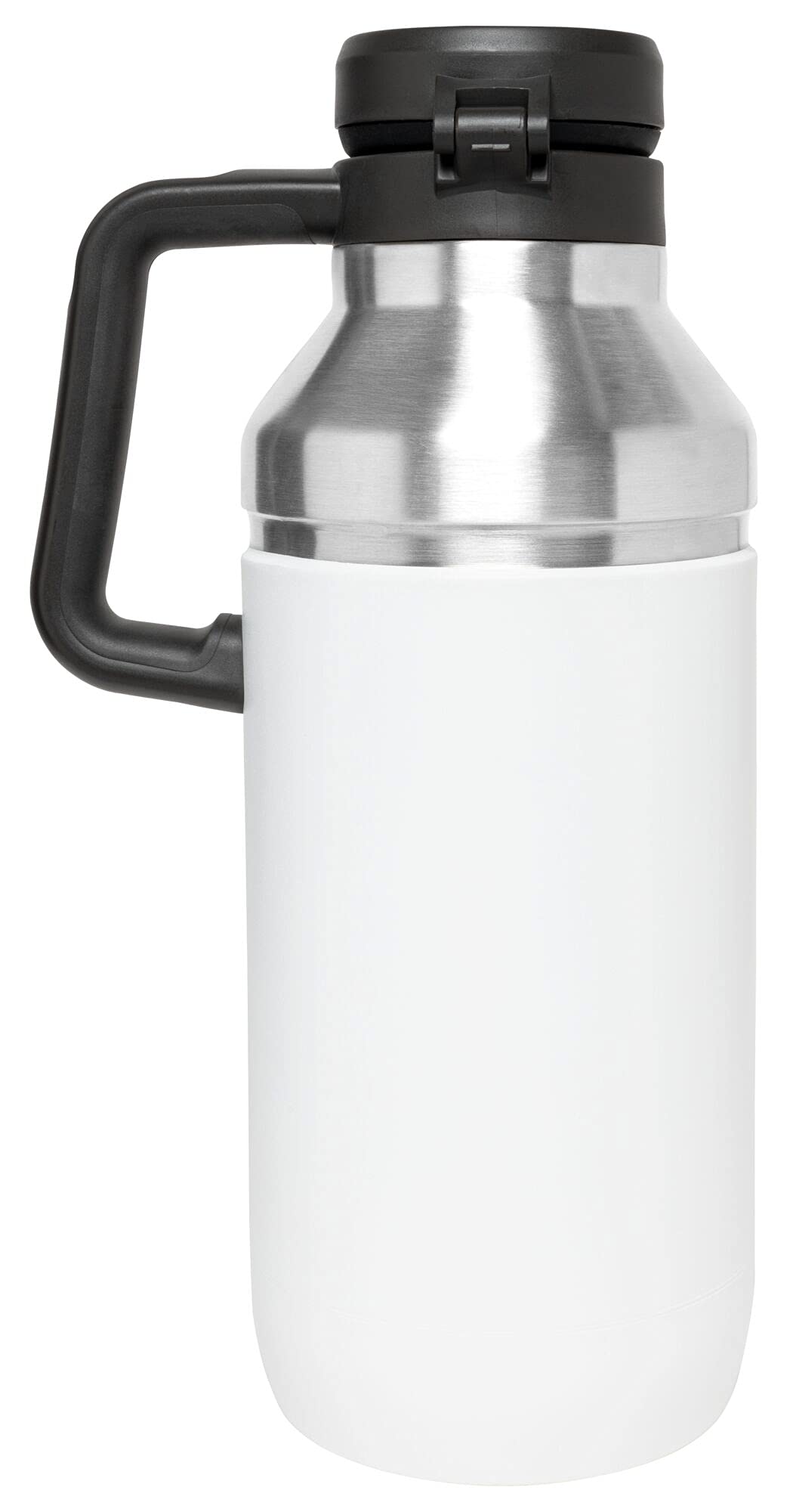 Stanley GO Growler 64 oz | Keeps Beer Cold or Coffee Hot | Leakproof Steel Lined Lid and Easy to Carry Handle | Insulated Stainless Steel Beverage Container | BPA-Free | Polar