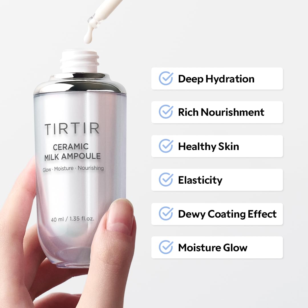 TIRTIR Ceramic Milk Ampoule (0.33 Fl Oz)