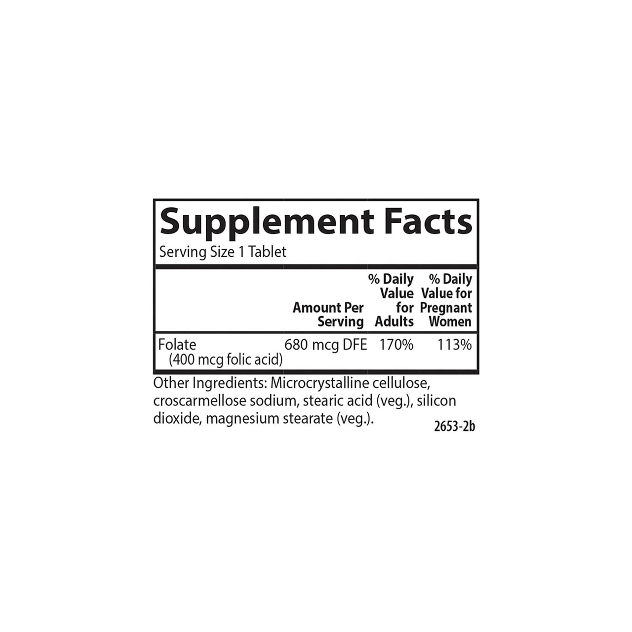 Carlson - Folic Acid, 400 mcg, Provides Important Prenatal Support, Fetal Development, 300 Tablets