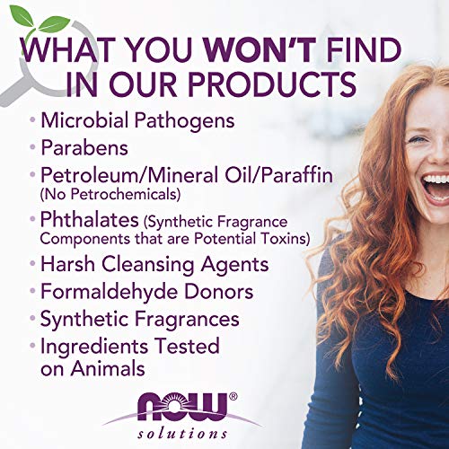 NOW Foods Solutions, Sweet Almond Oil, 100% Pure Moisturizing Oil, Promotes Healthy-Looking Skin, Unscented , 4-Ounce