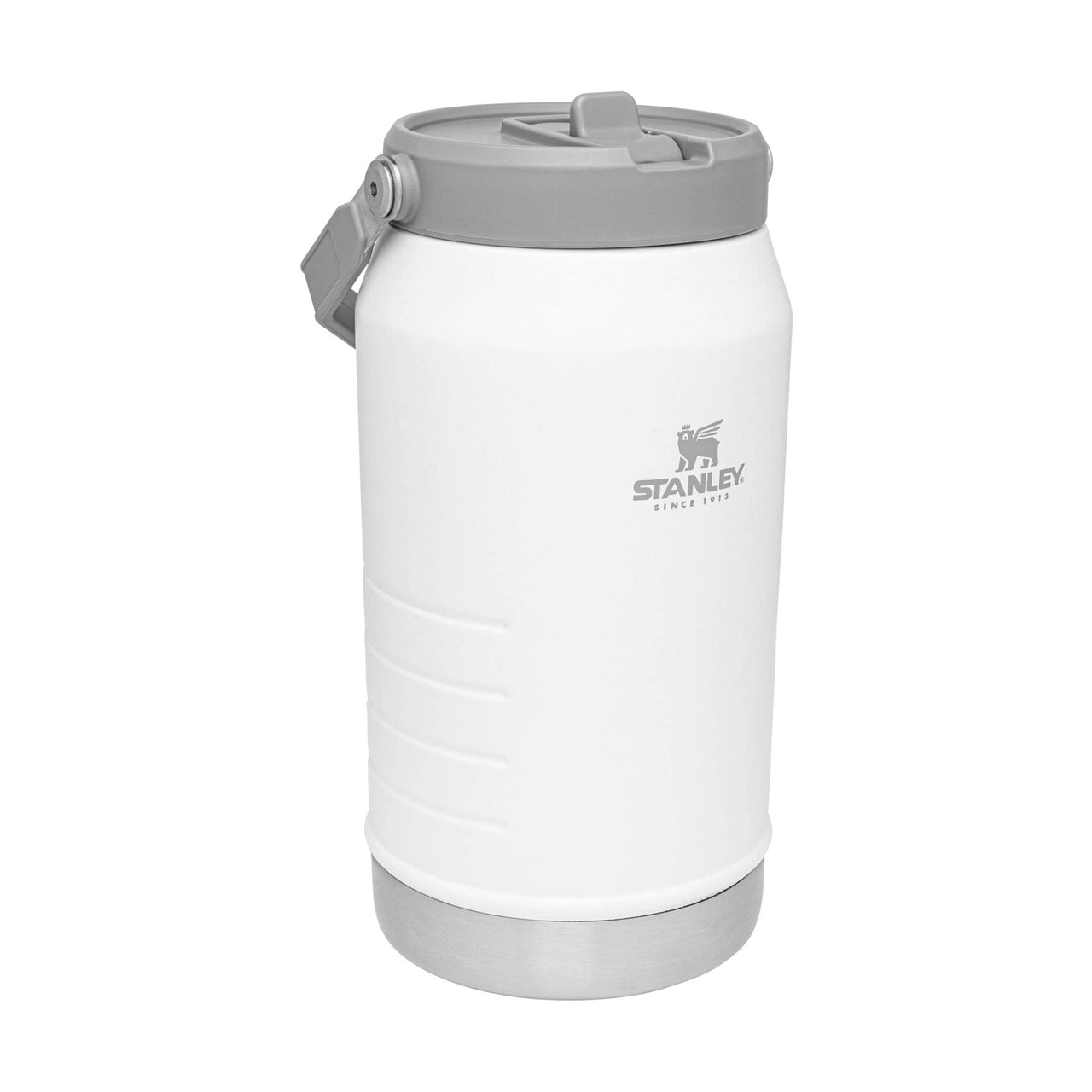 Stanley IceFlow Flip Straw Jug with Handle 64 oz| Twist On Lid and Flip Up Straw | Leak Resistant for Travel and Sports | Insulated Stainless Steel | BPA-Free |Polar