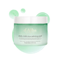 Thumbnail for d'alba Piedmont Daily Mild Cica Calming Pad, Calming and Soothing Pads, Gentle Exfoliation