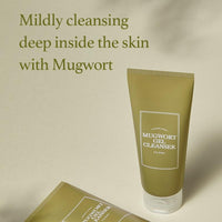 Thumbnail for I'm from Mugwort Gel Cleanser 150ml, Mugwort 60%, Calming, Soothing, Mild low pH Korean Face Wash for Sensitive Skin, Irritated Skin, Herbal, Hypoallergenic, Vegan