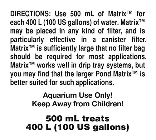 Matrix, 500 mL /17 oz