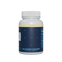 Thumbnail for Blueprint Bryan Johnson NAC Supplement - Promotes Stress Relief, Immune System Function, Respiratory Health - Includes N-Acetyl-L-Cysteine, Ginger, Curcuminoids - Detoxifying - Vegan (30 Servings)