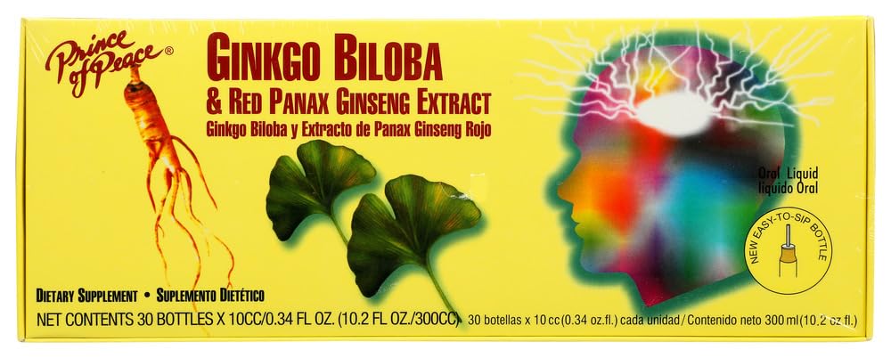 Prince Of Peace Ginkgo Biloba&Red Pan Gns 30X10 Cc