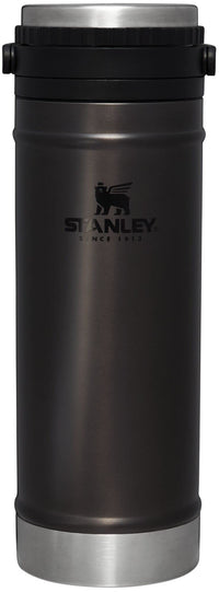 Thumbnail for STANLEY Travel Mug with Integrated French Press 16 oz | 5 Minute Brew, 4 Hours Hot, Leakproof Lid | Mesh Filter for Coffee Grounds | Insulated Stainless Steel Coffee Maker | BPA-Free | Charcoal Glow