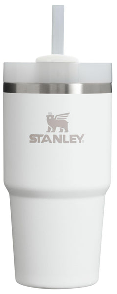 Stanley Quencher H2.0 Tumbler with Straw 20 oz | Flowstate 3-Position Lid | Cup Holder Compatible for Travel | Insulated Stainless Steel Cup | BPA-Free | Frost